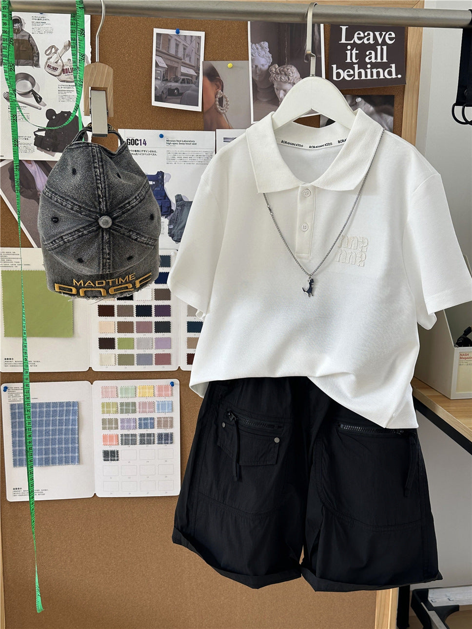Short Sleeve Polo Shirt 無地 半袖ポロシャツ【mh0012949】