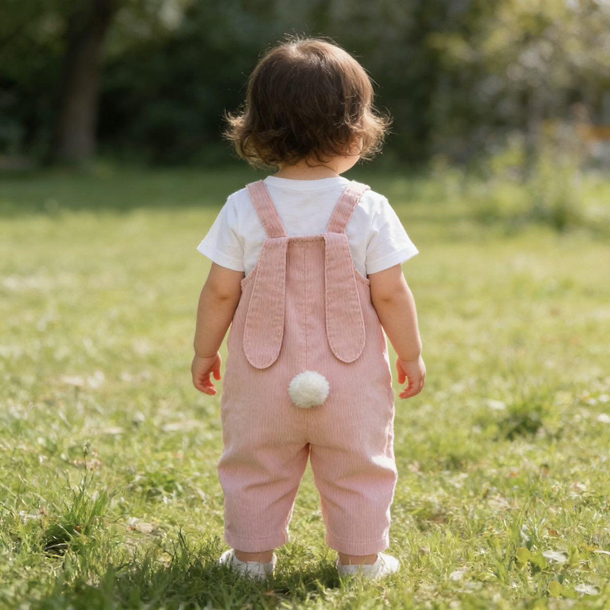 Corduroy Cotton Baby Jumpsuit コーデュロイ サロペット ロンパース【mh0012499】