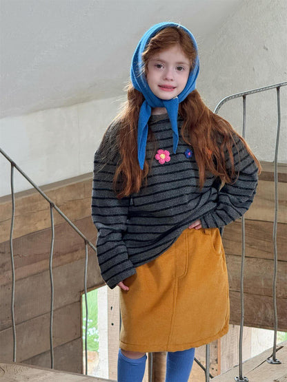 タイトスカート コーデュロイ 裏起毛 ポケット付き【mh0011736】