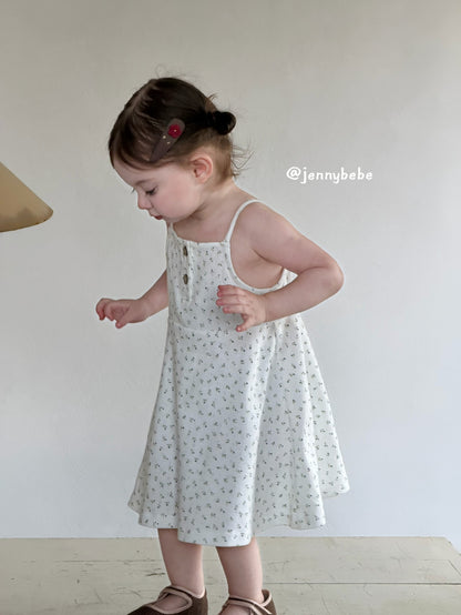 Floral Cotton Camisole Dress 花柄 コットン キャミソール ワンピース【mh0012555】
