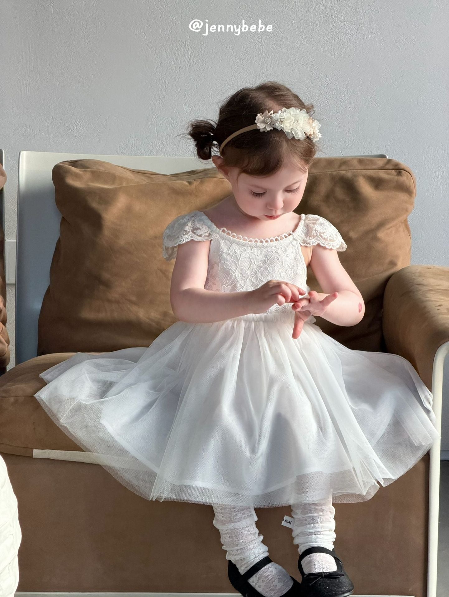 Lace Tulle Princess Dress レース チュール ワンピース【mh0012558】