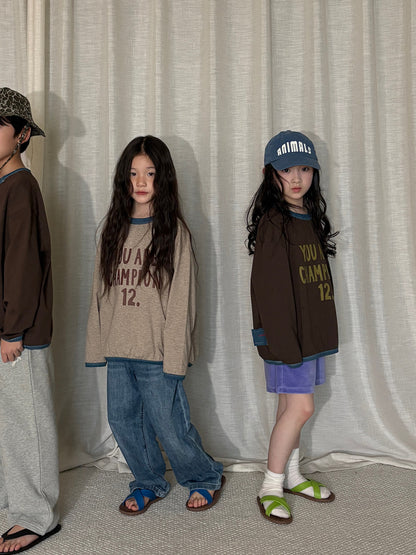 yummy&rocky | Vintage Embroidery Print Sweatshirt コットン スウェットシャツ【mh0020175】