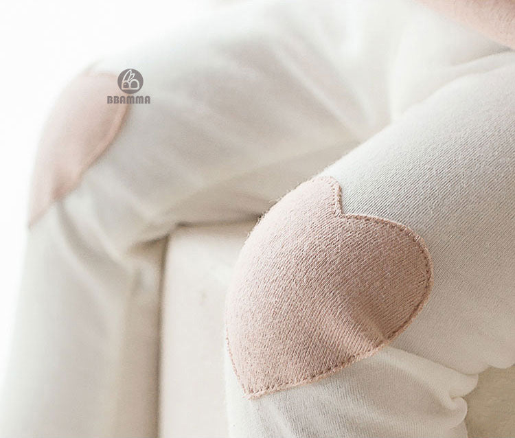 Heart Patch Cotton Leggings ハートパッチ レギンスパンツ【mh0012608】