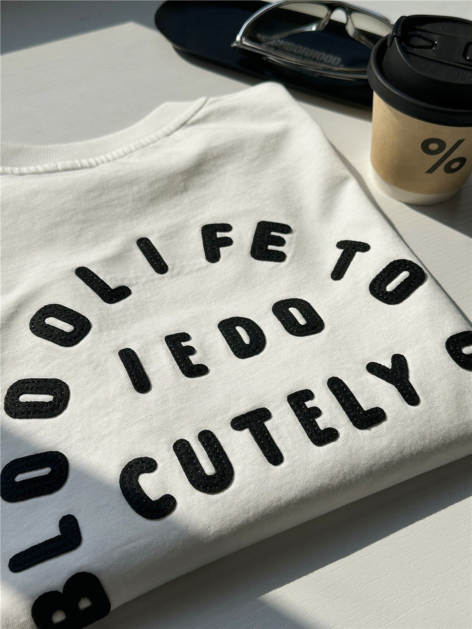 Graphic Cotton Tee バックロゴプリント 半袖Tシャツ【mh0012953】