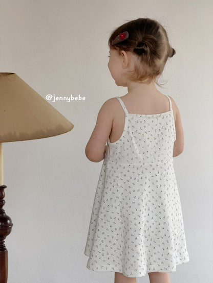Floral Cotton Camisole Dress 花柄 コットン キャミソール ワンピース【mh0012555】