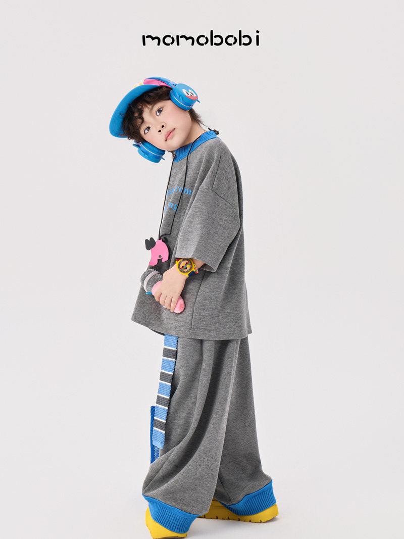 Wide Stripe School Tie ニット ストライプ ネクタイ【mh0013014】