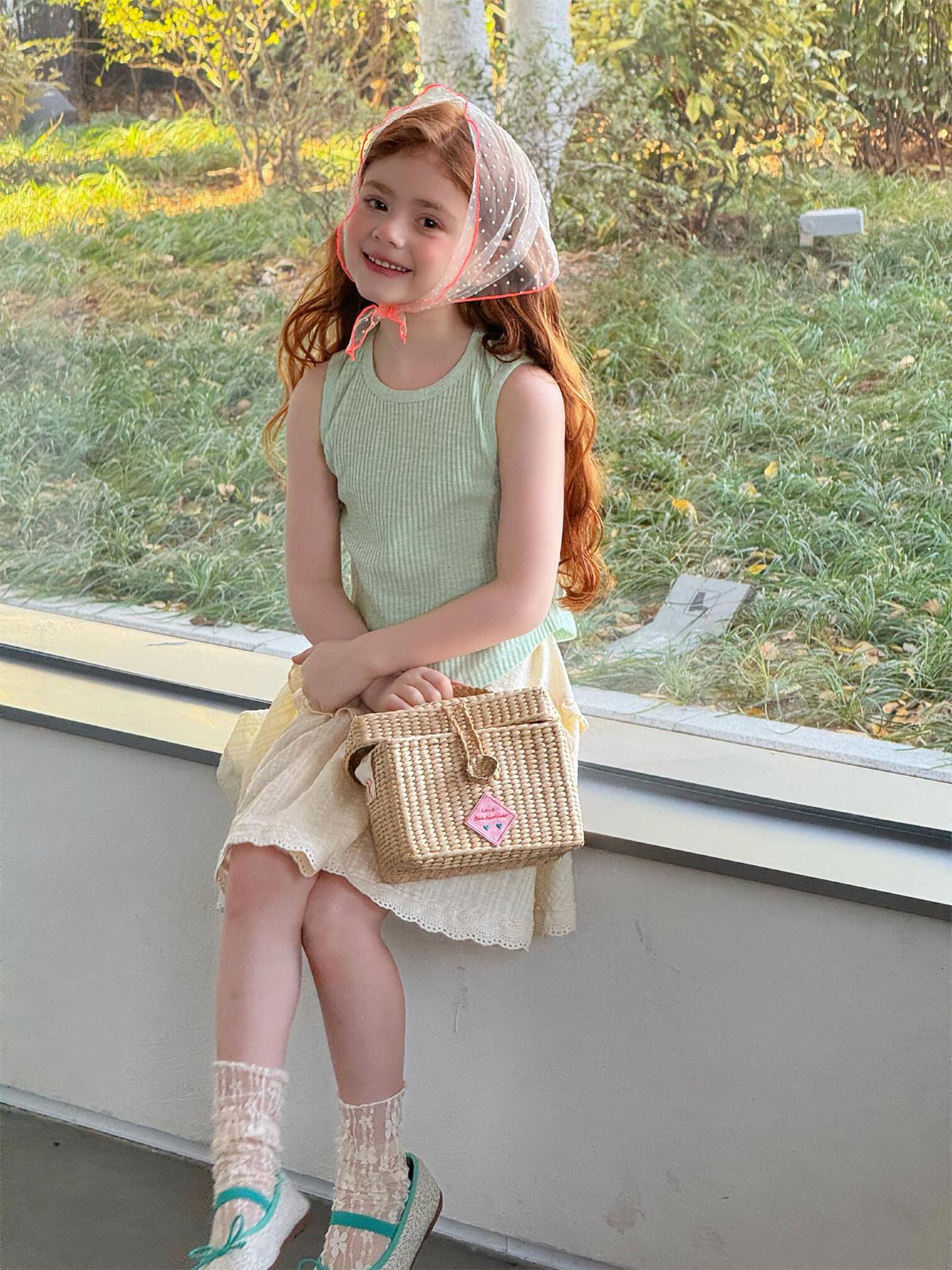 Simple Solid Sleeveless Base Top シンプル ノースリーブ トップス【mh0012219】