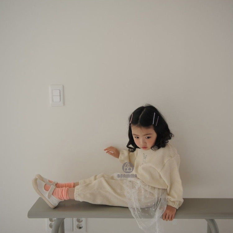 Rabbit Waffle Tulle Set mh0012613