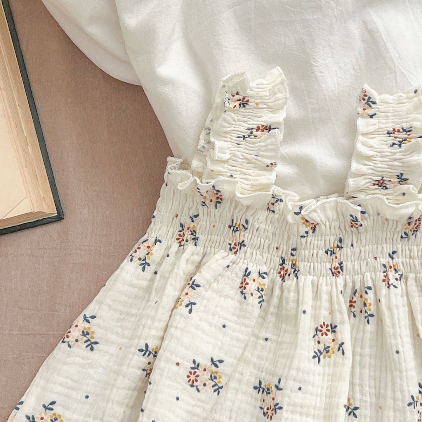 Floral Ruffle Camisole Bloomer フリル キャミソール ブルマ【mh0013159】