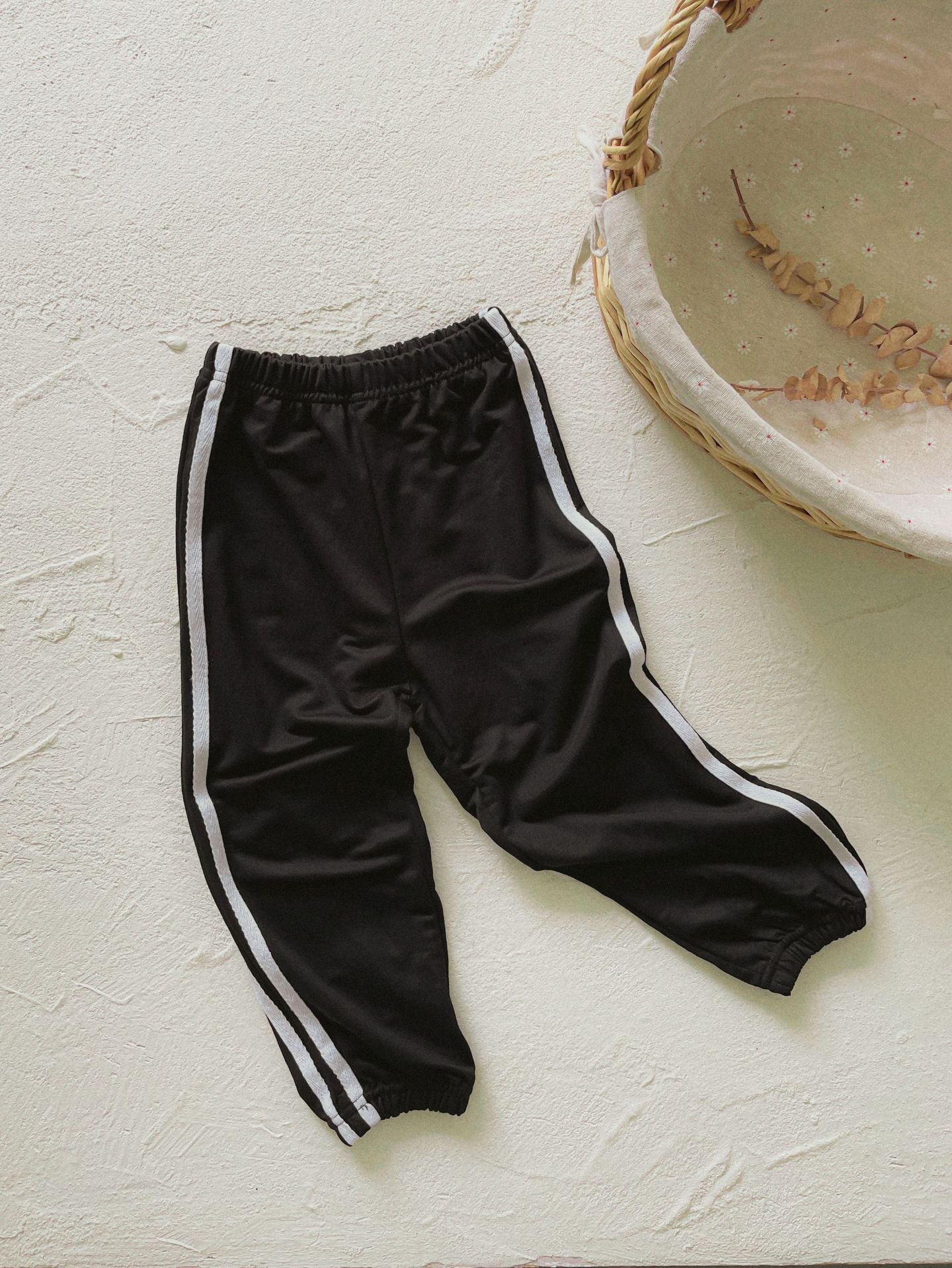 Side Stripe Cotton Sweatpants サイドライン ジョガーパンツ【mh0012636】