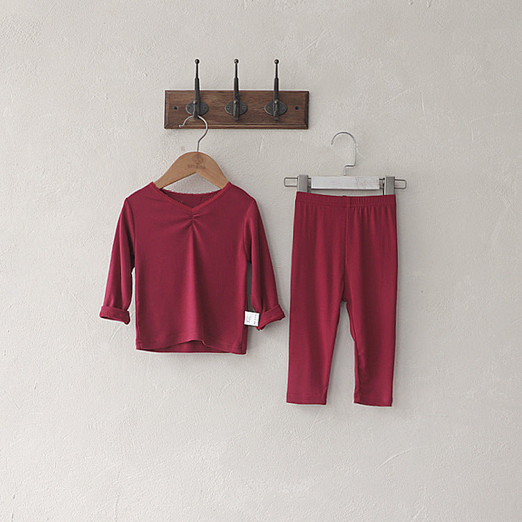 Lace Collar Loungewear Set レース襟 ルームウェア セットアップ【mh0012691】