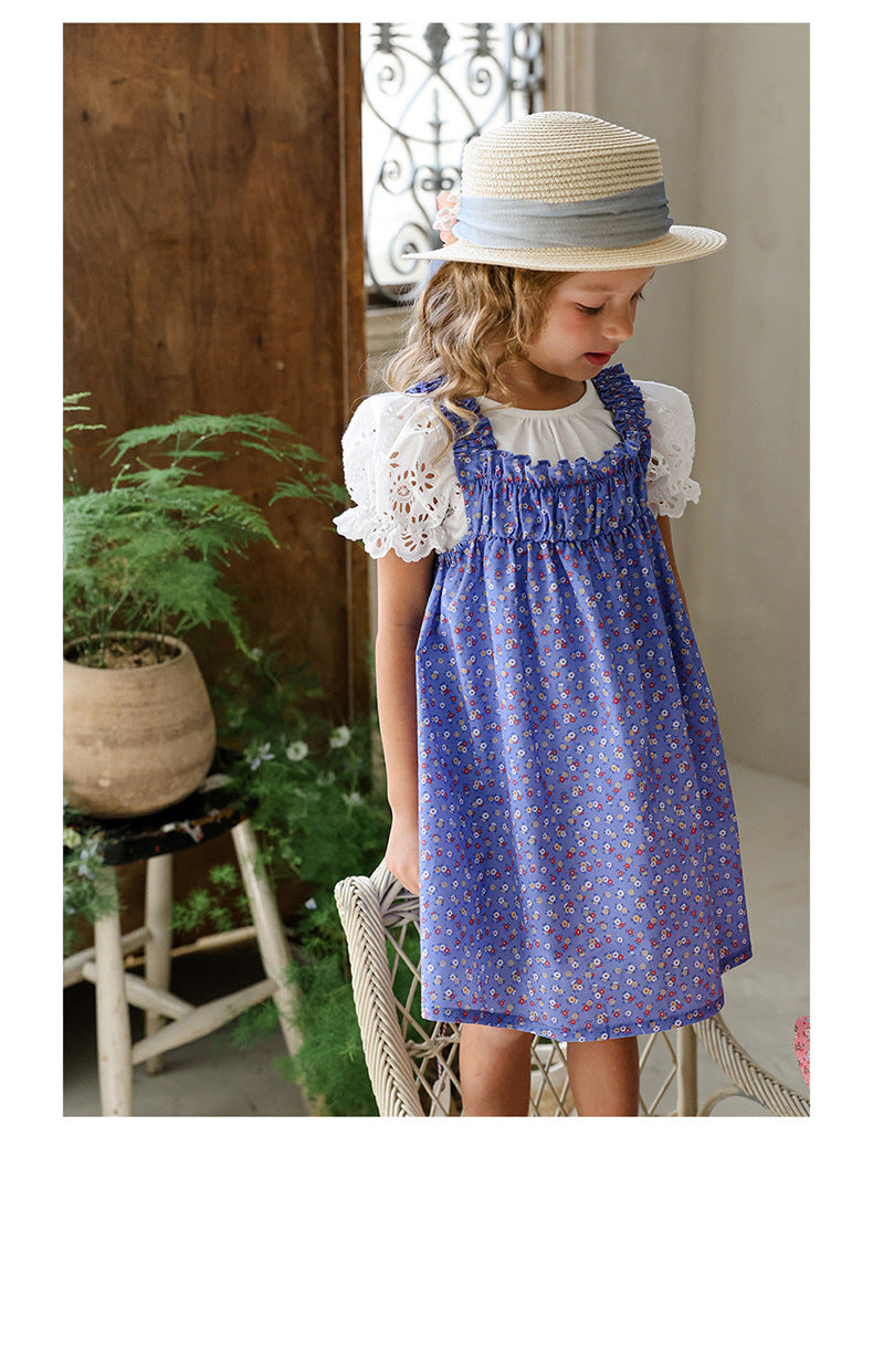 Lace Puff Sleeve Tee 刺繍パフスリーブ Tシャツ【mh0012985】