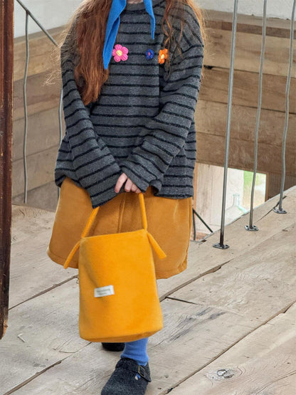 タイトスカート コーデュロイ 裏起毛 ポケット付き【mh0011736】