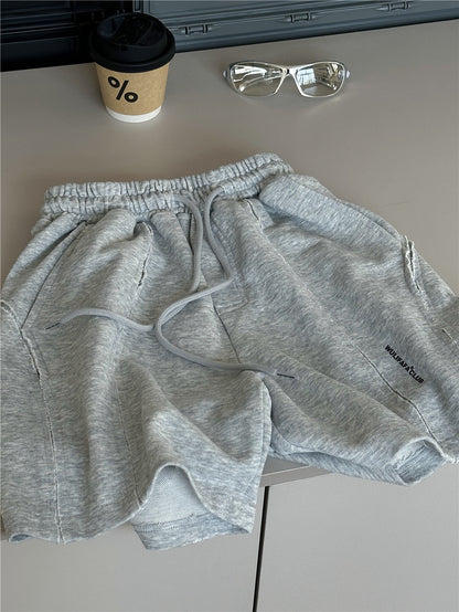 Curved Seam Shorts カットオフデザイン ハーフパンツ【mh0012963】