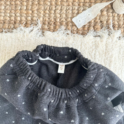 キッズ 花柄刺繍 ニット カーディガン ショートパンツ ロングパンツ【mh0014619】