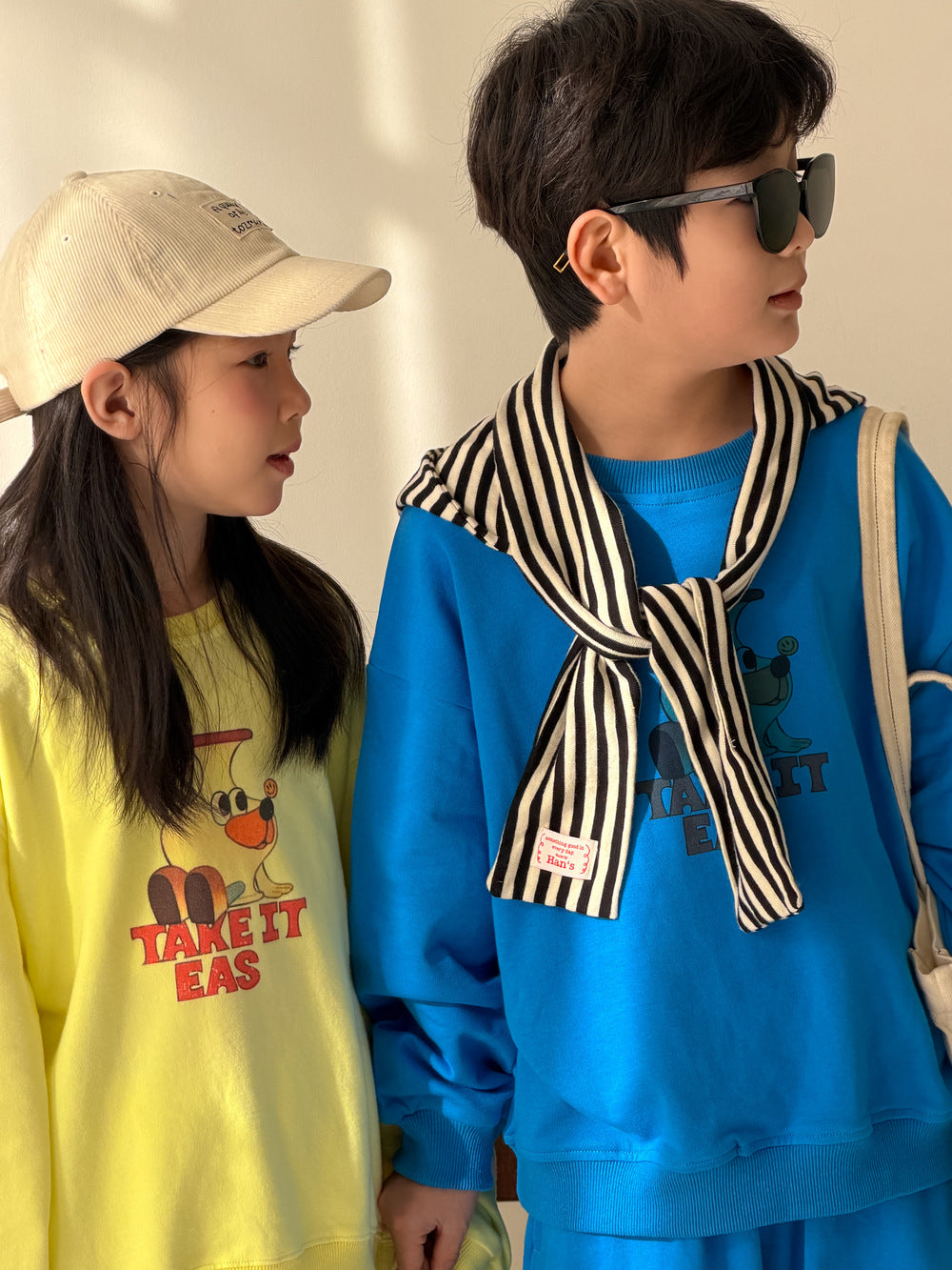 Dog Print Sweatshirt Set 犬 プリント スウェット セットアップ【mh0012515】