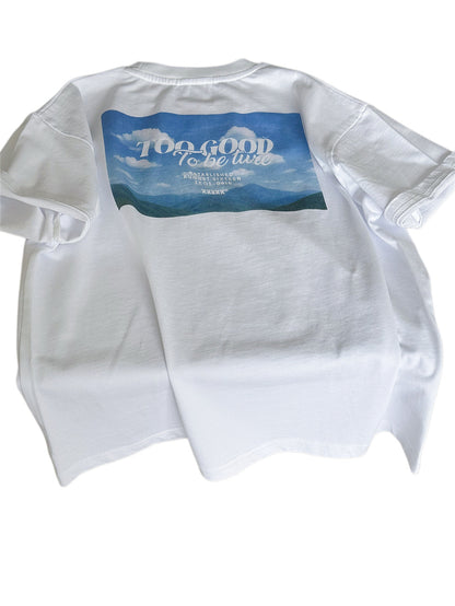 Mountain Graphic Pocket T-shirt マウンテンプリント 半袖Tシャツ【mh0012950】