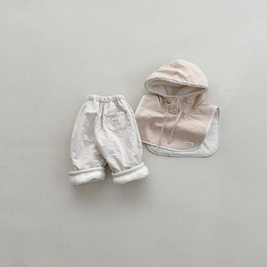 ベビー キッズ 裏ボア ロングパンツ【mh0014654】