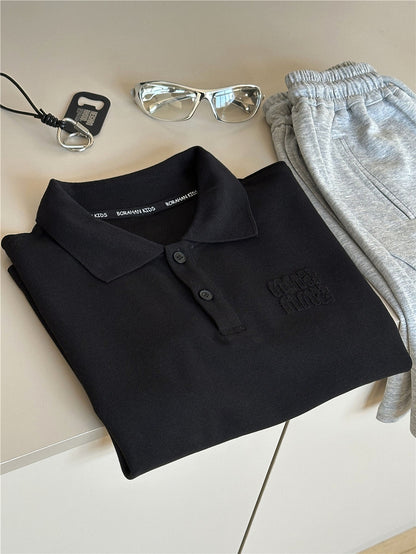 Short Sleeve Polo Shirt 無地 半袖ポロシャツ【mh0012949】