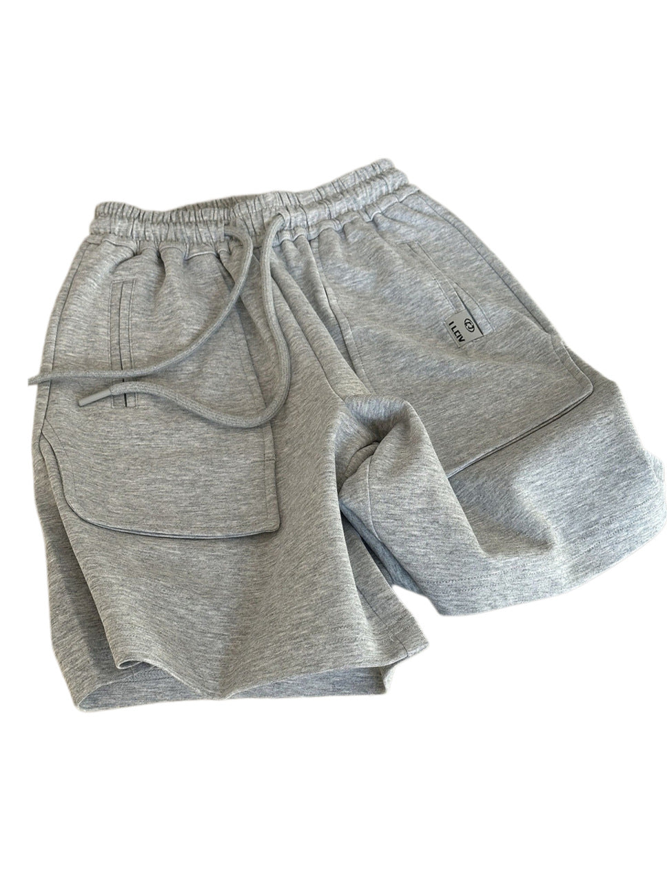 Casual Sport Shorts パッチポケット スウェットハーフパンツ【mh0012957】