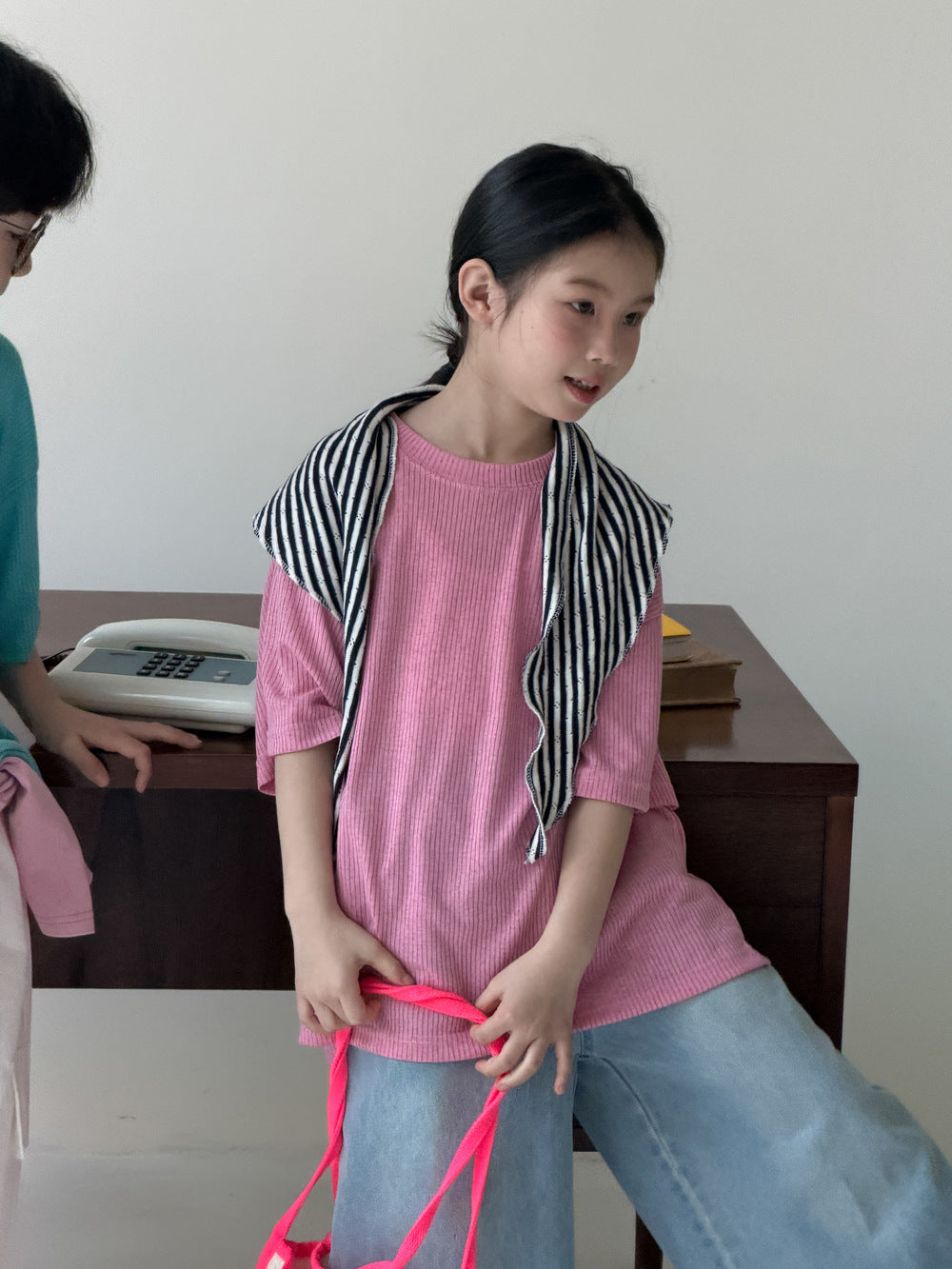 Cotton Print Short Sleeve T-shirt コットン プリント 半袖Tシャツ【mh0012521】