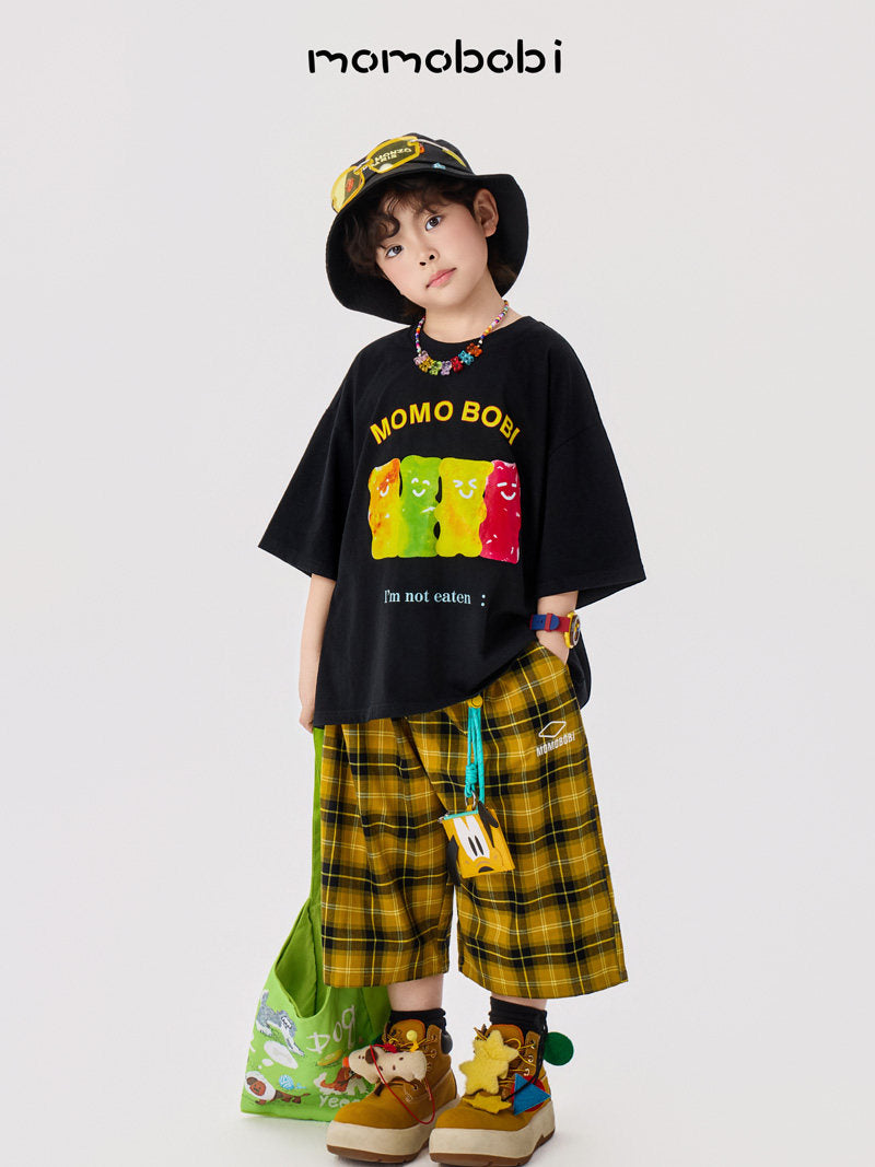 Gummy Bear Graphic Tee クマプリント 半袖Tシャツ【mh0012995】