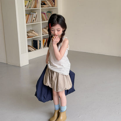 Puff Silhouette Bloomer Shorts パフシルエット ショートパンツ【mh0013232】