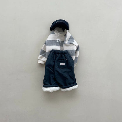 ベビー キッズ 裏ボア ロングパンツ【mh0014654】