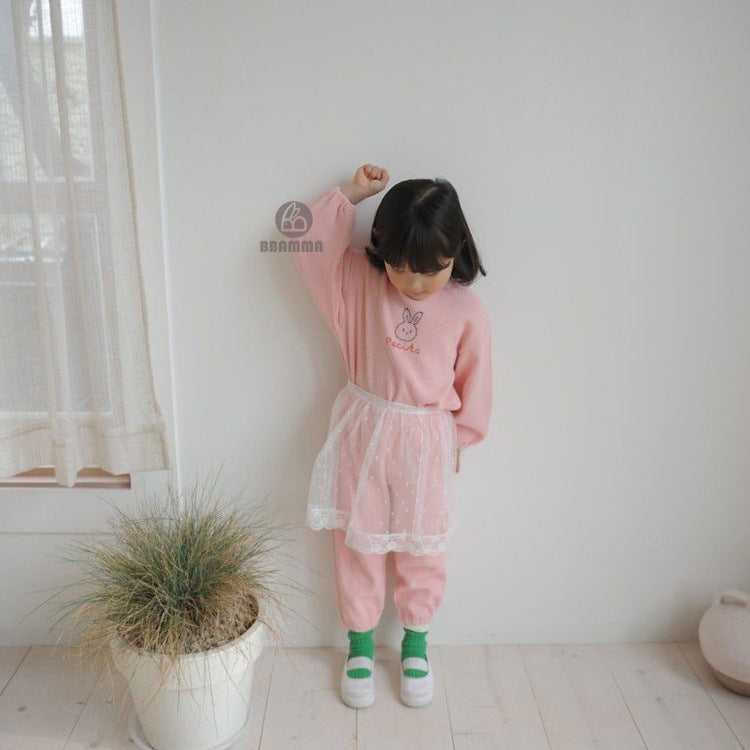 Rabbit Waffle Tulle Set mh0012613