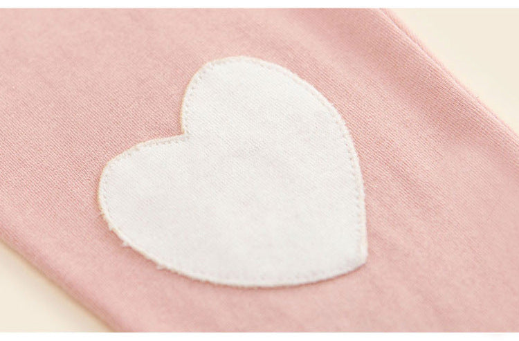 Heart Patch Cotton Leggings ハートパッチ レギンスパンツ【mh0012608】