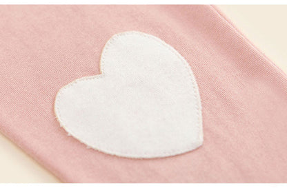 Heart Patch Cotton Leggings ハートパッチ レギンスパンツ【mh0012608】