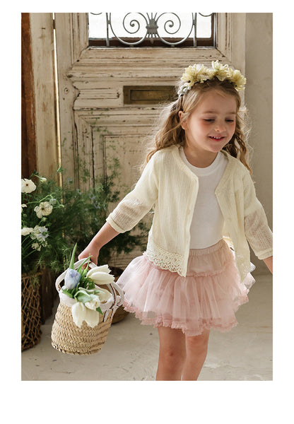 Tiered Tulle Skirt Pants チュール レーススカートパンツ【mh0012989】
