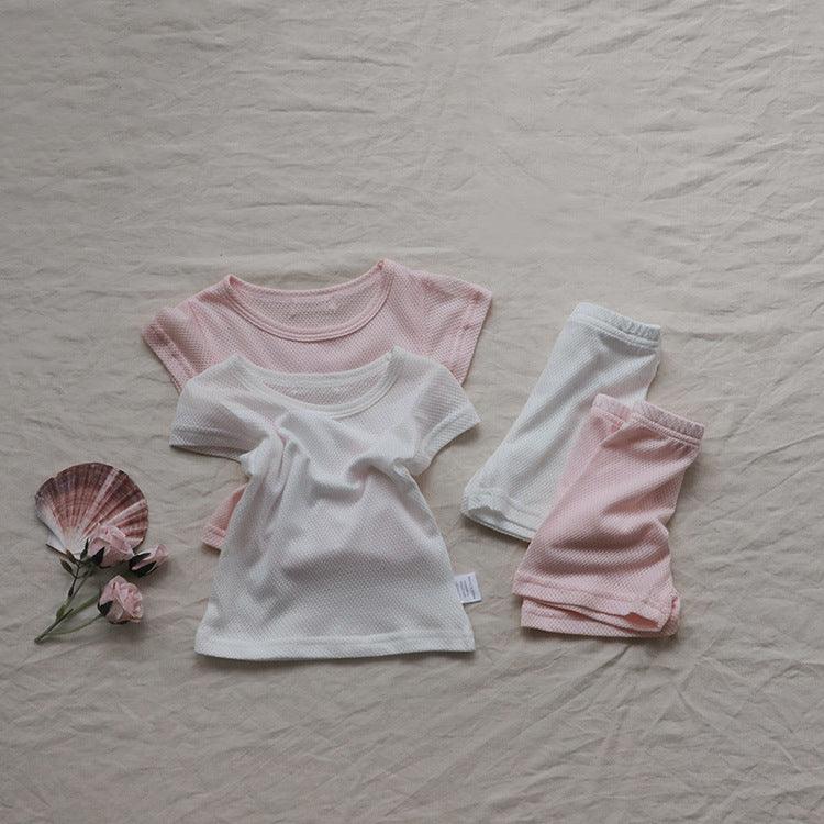 Mesh Cotton Short Set 半袖 パジャマ セット【mh0012607】