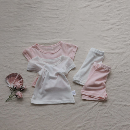 Mesh Cotton Short Set 半袖 パジャマ セット【mh0012607】