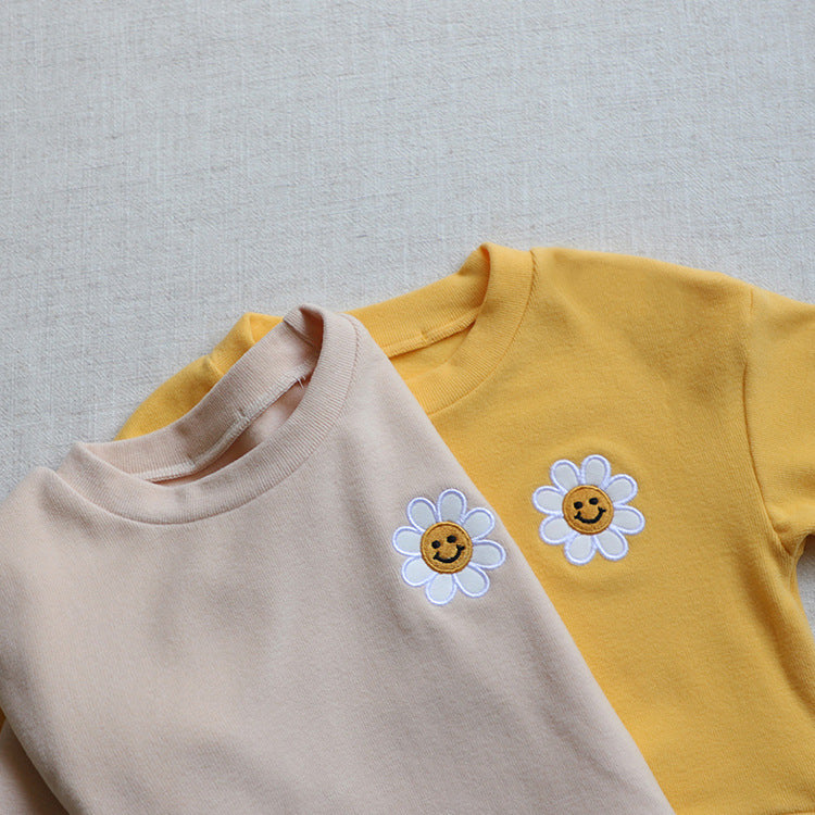 Flower Patch Fleece Sweatshirt Set