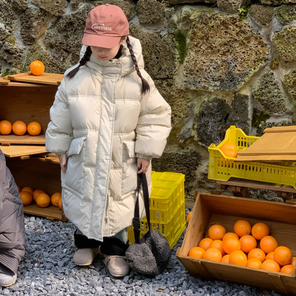 ダウンジャケット ロングコート フーディベンチコート【mh0011653】