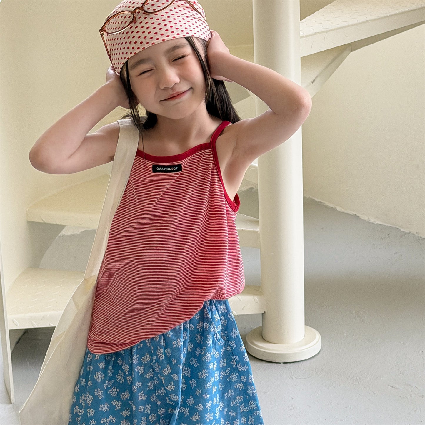 Striped Camisole Top ボーダー キャミソール【mh0013228】