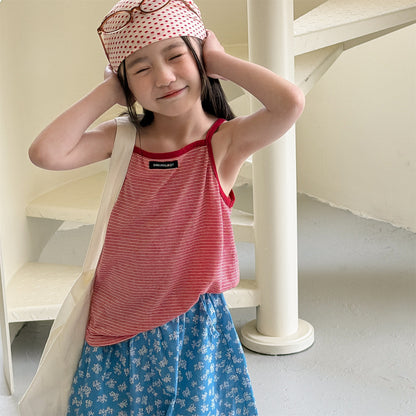Striped Camisole Top ボーダー キャミソール【mh0013228】