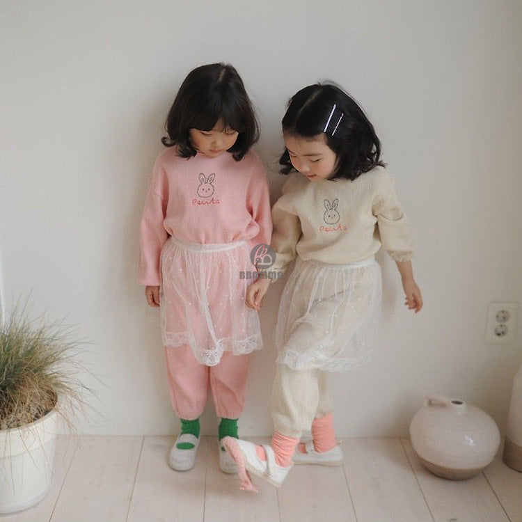 Rabbit Waffle Tulle Set mh0012613