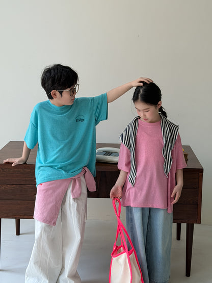 Cotton Print Short Sleeve T-shirt コットン プリント 半袖Tシャツ【mh0012521】