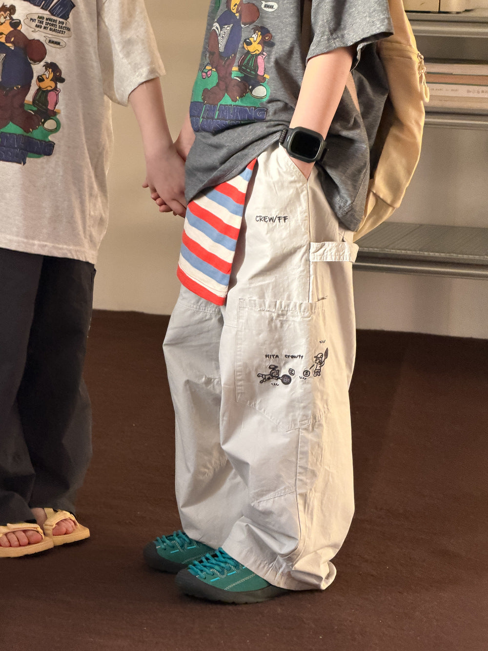 Loose Cargo Trousers カーゴ ワイドパンツ【mh0012524】