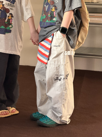 Loose Cargo Trousers カーゴ ワイドパンツ【mh0012524】
