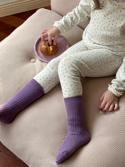 Long Sleeve Printed Pajama Set 長袖 プリント パジャマ セット【mh0012244】