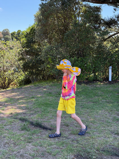 yummy&rocky | Tie Dye Smiley Cotton Long Sleeve T-Shirt [mh0020168]