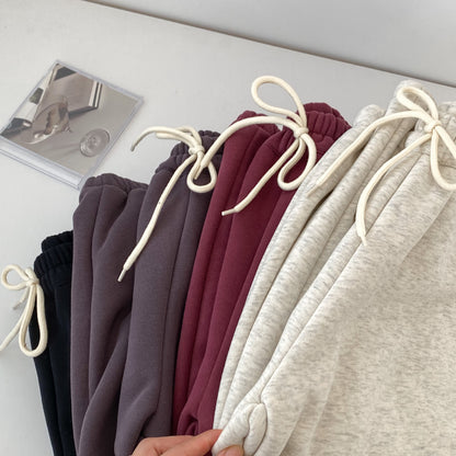 裏起毛スウェットパンツ 厚手 ゆったり ジョガーパンツ【mh0011652】