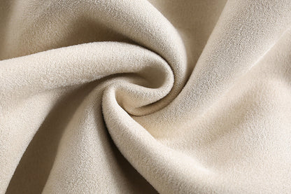 アウタージャンプスーツ 犬刺繍 ボア襟 フェイクムートン カバーオール【mh0011694】