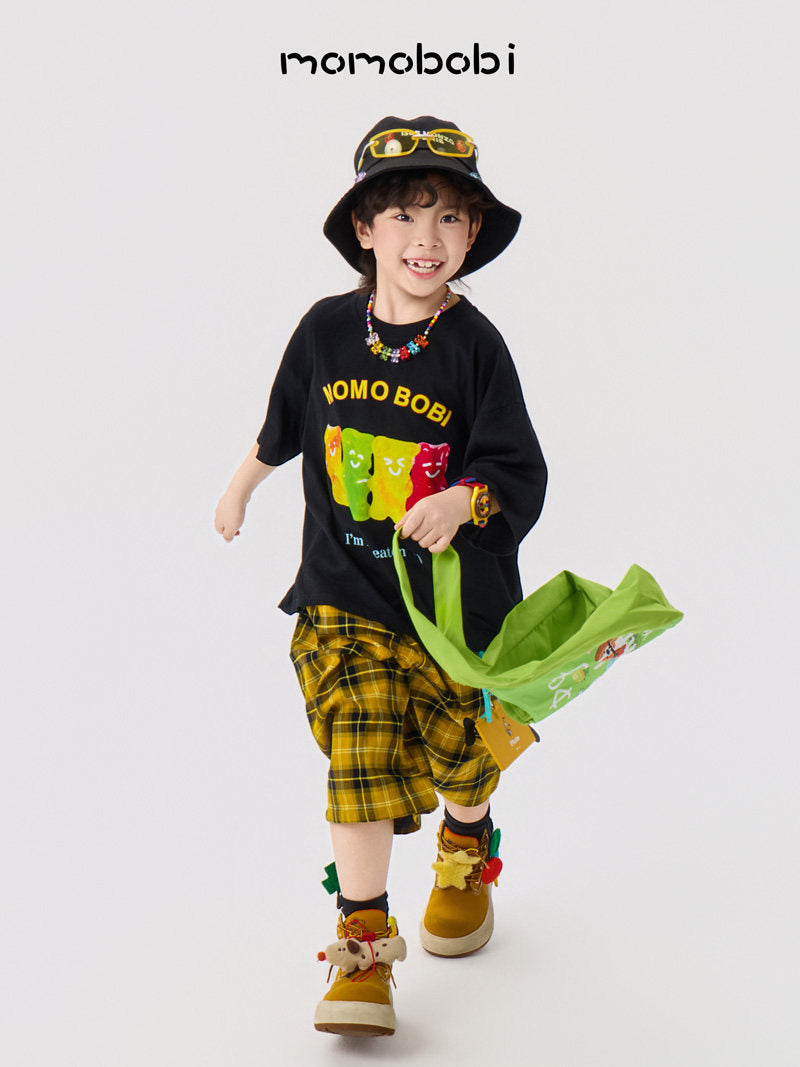 Gummy Bear Graphic Tee クマプリント 半袖Tシャツ【mh0012995】