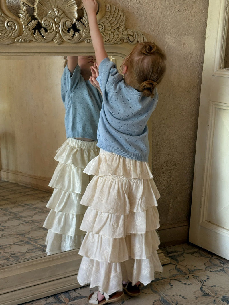 Ruffled Plaid Casual Pants ラッフル ロングパンツ【mh0013267】