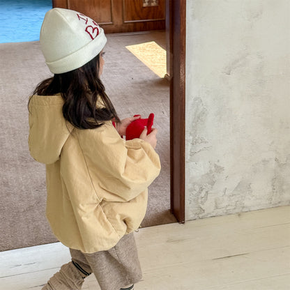 パフジャケット フーディ ストライプ プルオーバー アウター 中綿【mh0011613】