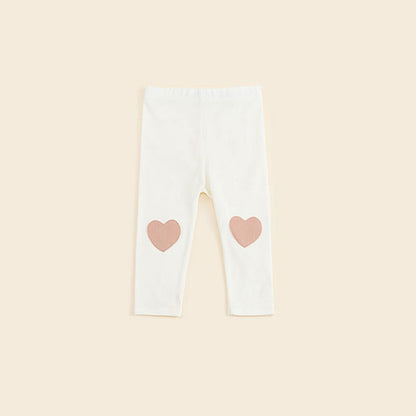 Heart Patch Cotton Leggings ハートパッチ レギンスパンツ【mh0012608】